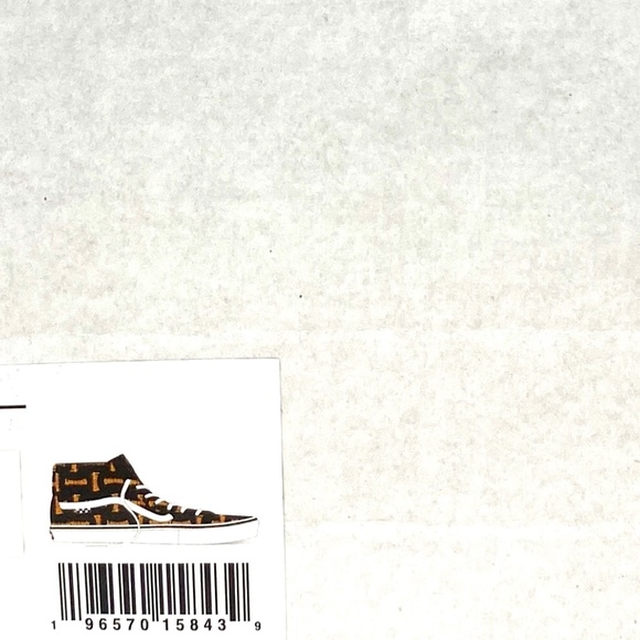 VANS x Thrasher Sk8-Hi Black Multi Men’s Canvas Skate Sneakers Size VN0A5FCCBML - Picture 8 of 8